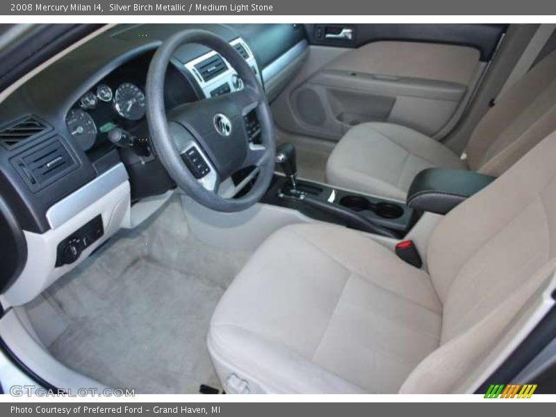 Silver Birch Metallic / Medium Light Stone 2008 Mercury Milan I4