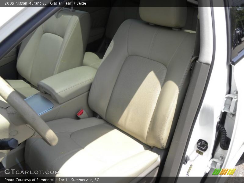 Glacier Pearl / Beige 2009 Nissan Murano SL
