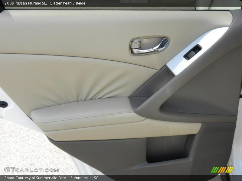 Glacier Pearl / Beige 2009 Nissan Murano SL