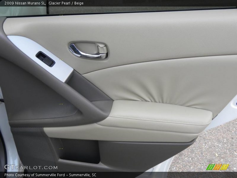 Glacier Pearl / Beige 2009 Nissan Murano SL