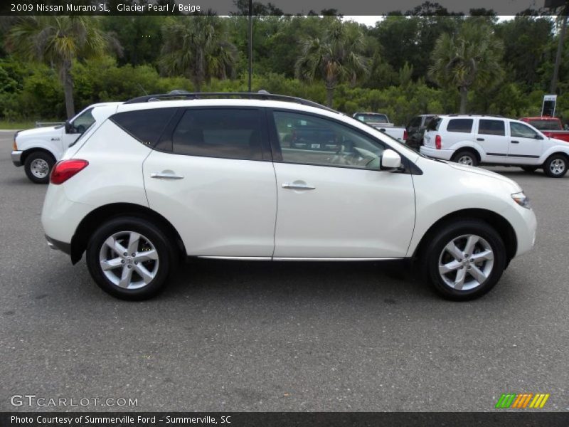 Glacier Pearl / Beige 2009 Nissan Murano SL