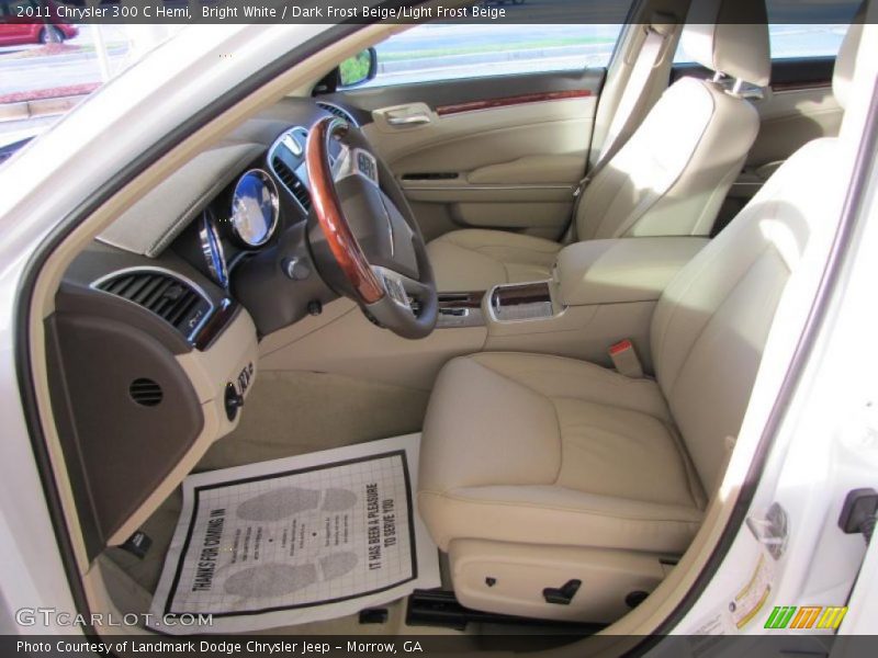  2011 300 C Hemi Dark Frost Beige/Light Frost Beige Interior