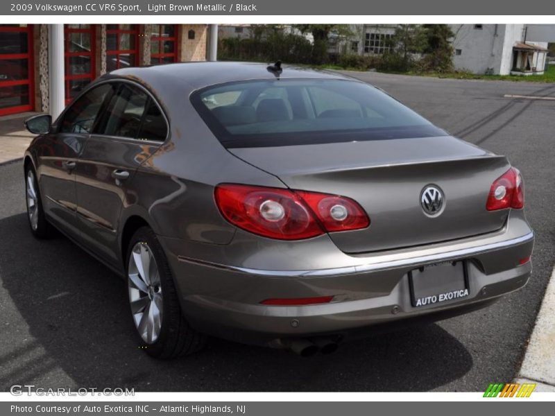 Light Brown Metallic / Black 2009 Volkswagen CC VR6 Sport