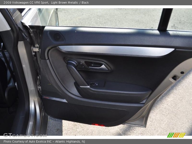 Light Brown Metallic / Black 2009 Volkswagen CC VR6 Sport