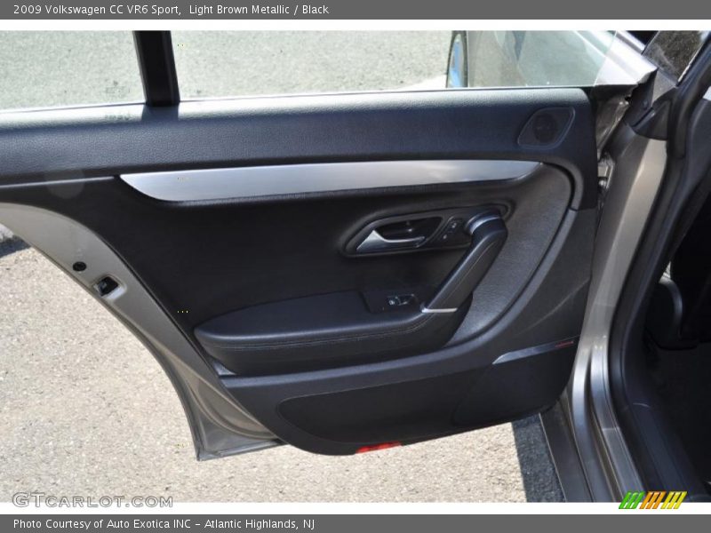 Light Brown Metallic / Black 2009 Volkswagen CC VR6 Sport