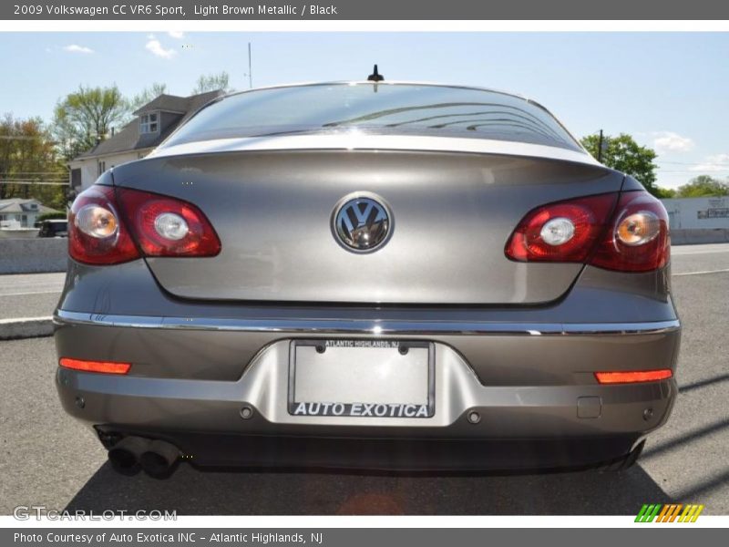 Light Brown Metallic / Black 2009 Volkswagen CC VR6 Sport