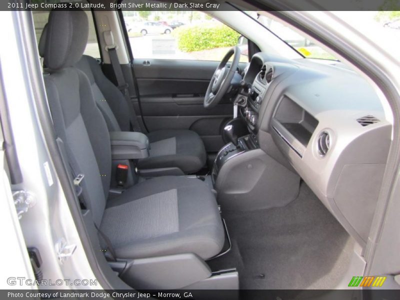 Bright Silver Metallic / Dark Slate Gray 2011 Jeep Compass 2.0 Latitude