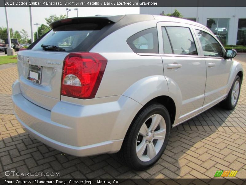Bright Silver Metallic / Dark Slate/Medium Graystone 2011 Dodge Caliber Mainstreet