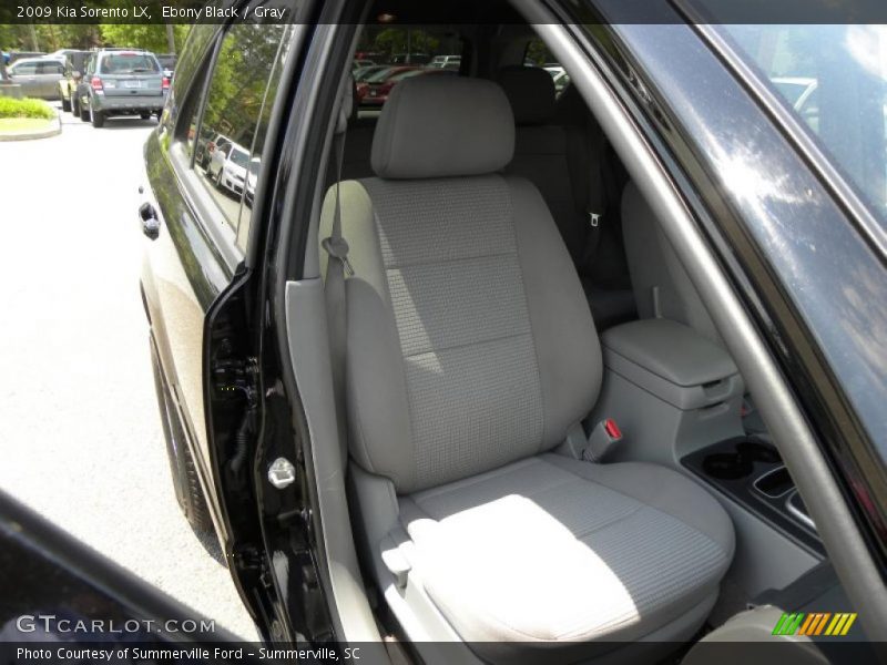 Ebony Black / Gray 2009 Kia Sorento LX