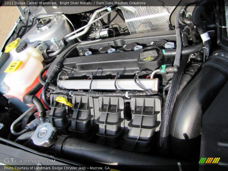 Bright Silver Metallic / Dark Slate/Medium Graystone 2011 Dodge Caliber Mainstreet
