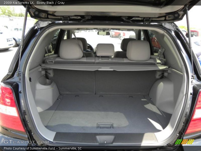 Ebony Black / Gray 2009 Kia Sorento LX