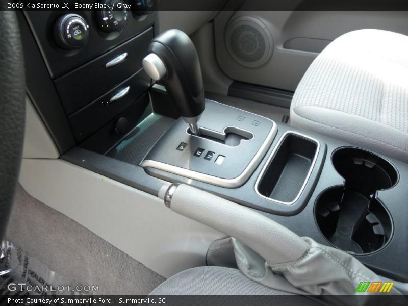 Ebony Black / Gray 2009 Kia Sorento LX