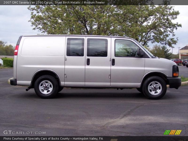  2007 Savana Van 1500 Cargo Silver Birch Metallic