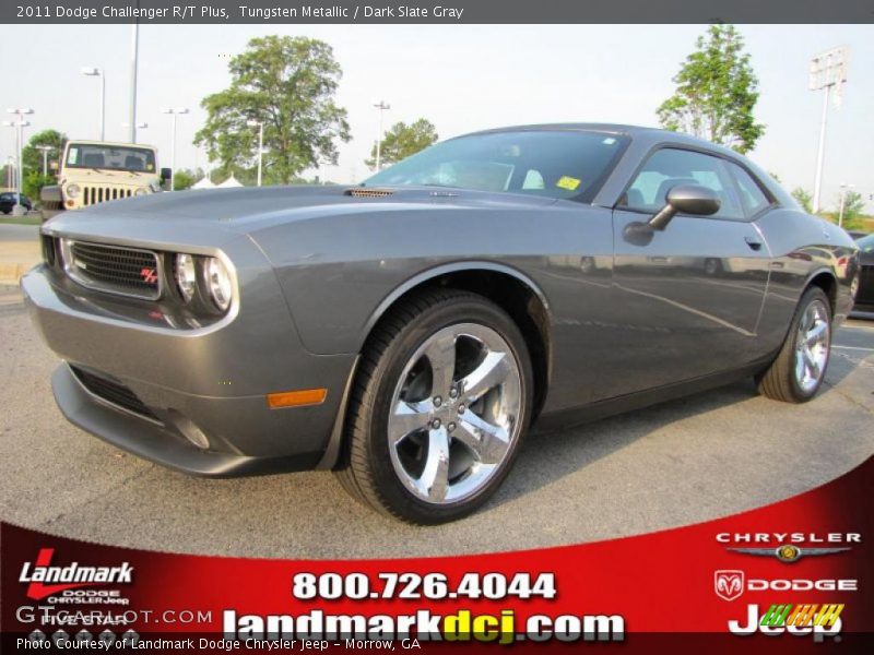 Tungsten Metallic / Dark Slate Gray 2011 Dodge Challenger R/T Plus