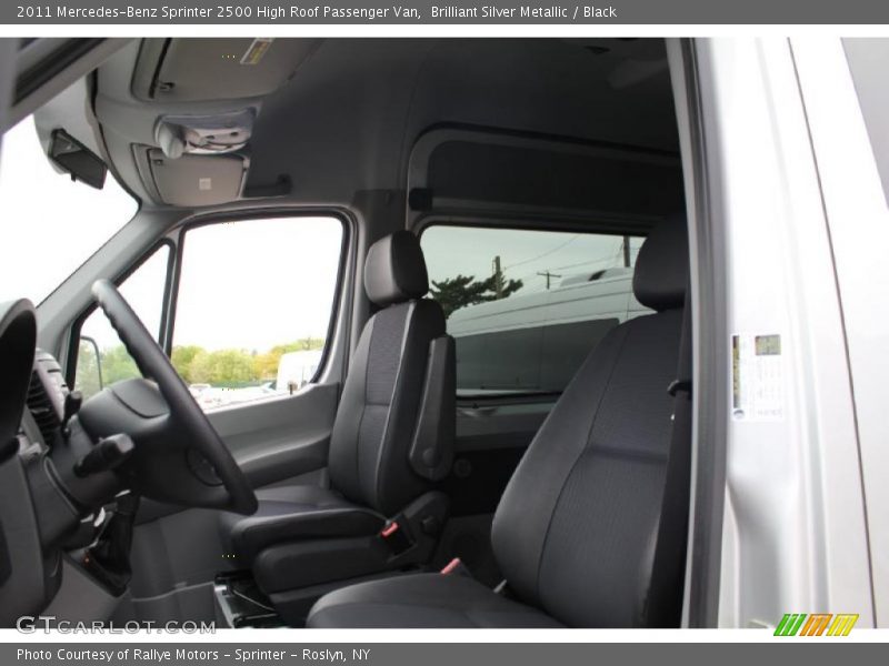 Brilliant Silver Metallic / Black 2011 Mercedes-Benz Sprinter 2500 High Roof Passenger Van