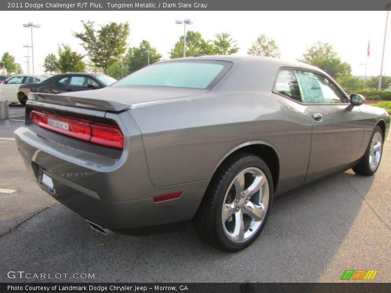 Tungsten Metallic / Dark Slate Gray 2011 Dodge Challenger R/T Plus