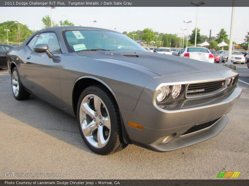 Tungsten Metallic / Dark Slate Gray 2011 Dodge Challenger R/T Plus