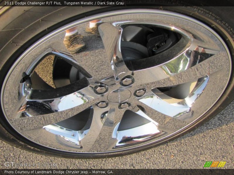 Tungsten Metallic / Dark Slate Gray 2011 Dodge Challenger R/T Plus