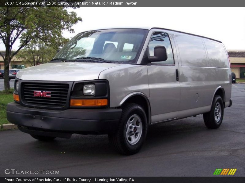 Silver Birch Metallic / Medium Pewter 2007 GMC Savana Van 1500 Cargo