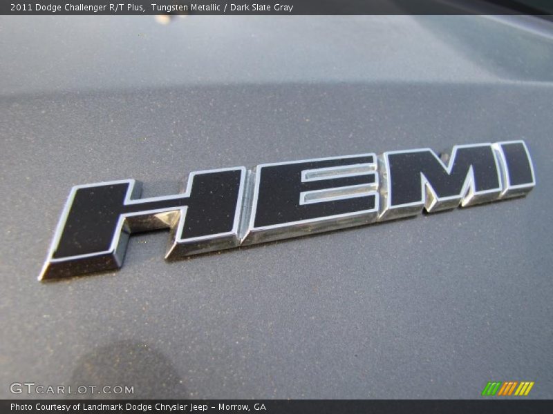 Tungsten Metallic / Dark Slate Gray 2011 Dodge Challenger R/T Plus