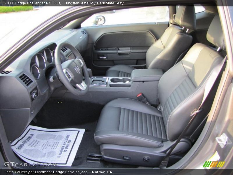 Tungsten Metallic / Dark Slate Gray 2011 Dodge Challenger R/T Plus