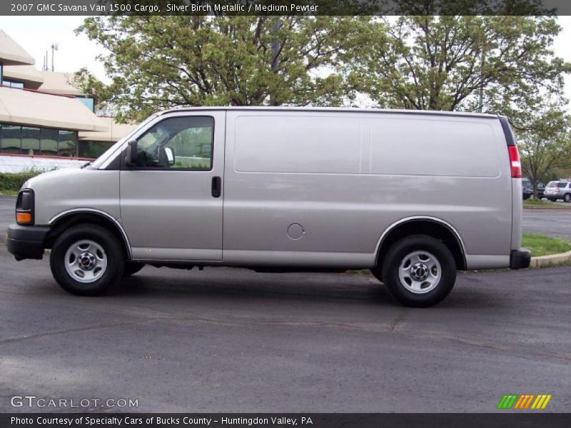 Silver Birch Metallic / Medium Pewter 2007 GMC Savana Van 1500 Cargo