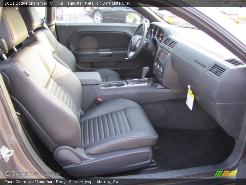 Tungsten Metallic / Dark Slate Gray 2011 Dodge Challenger R/T Plus