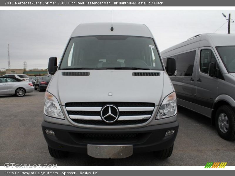 Brilliant Silver Metallic / Black 2011 Mercedes-Benz Sprinter 2500 High Roof Passenger Van