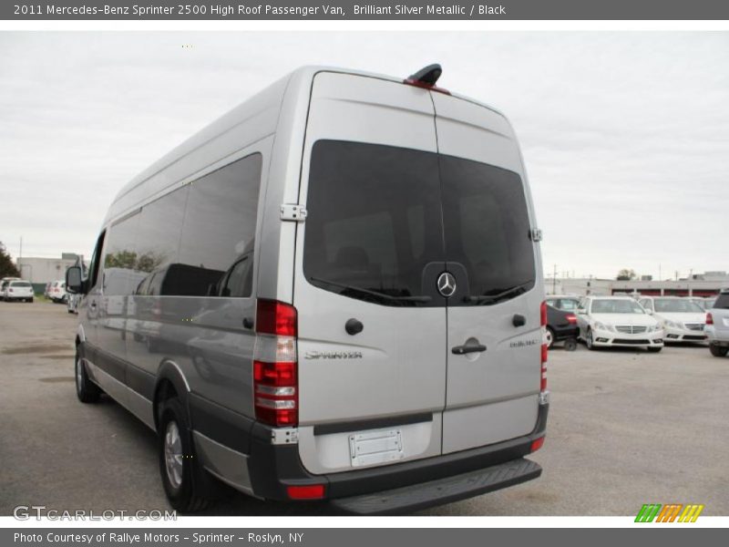 Brilliant Silver Metallic / Black 2011 Mercedes-Benz Sprinter 2500 High Roof Passenger Van