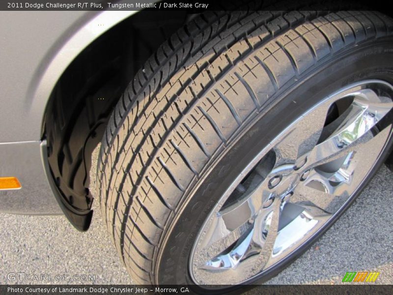 Tungsten Metallic / Dark Slate Gray 2011 Dodge Challenger R/T Plus