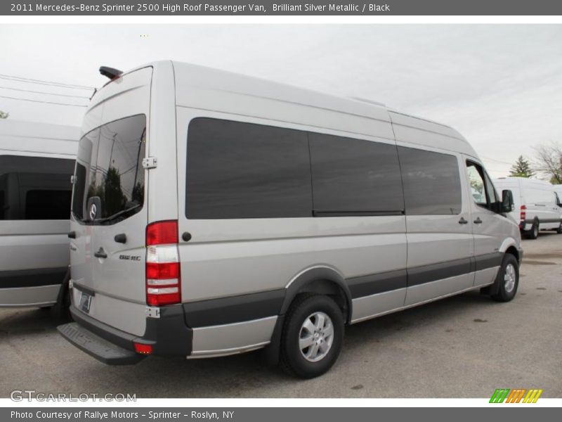 Brilliant Silver Metallic / Black 2011 Mercedes-Benz Sprinter 2500 High Roof Passenger Van