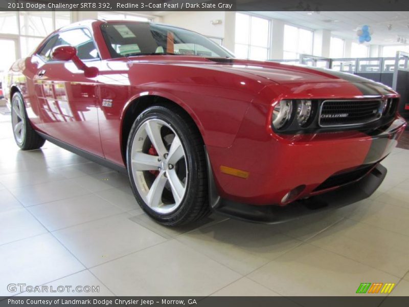 Redline 3-Coat Pearl / Dark Slate Gray 2011 Dodge Challenger SRT8 392