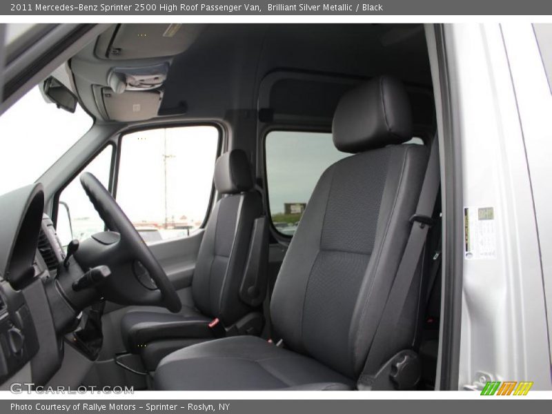 Brilliant Silver Metallic / Black 2011 Mercedes-Benz Sprinter 2500 High Roof Passenger Van