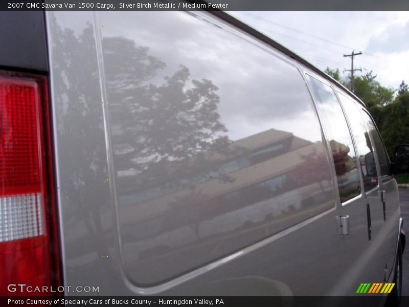 Silver Birch Metallic / Medium Pewter 2007 GMC Savana Van 1500 Cargo