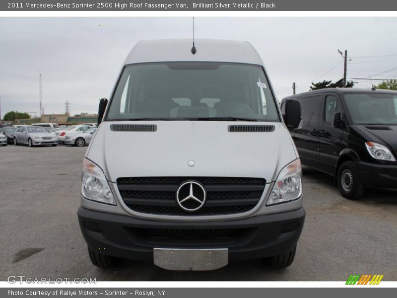 Brilliant Silver Metallic / Black 2011 Mercedes-Benz Sprinter 2500 High Roof Passenger Van