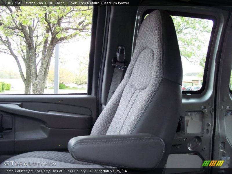 Silver Birch Metallic / Medium Pewter 2007 GMC Savana Van 1500 Cargo