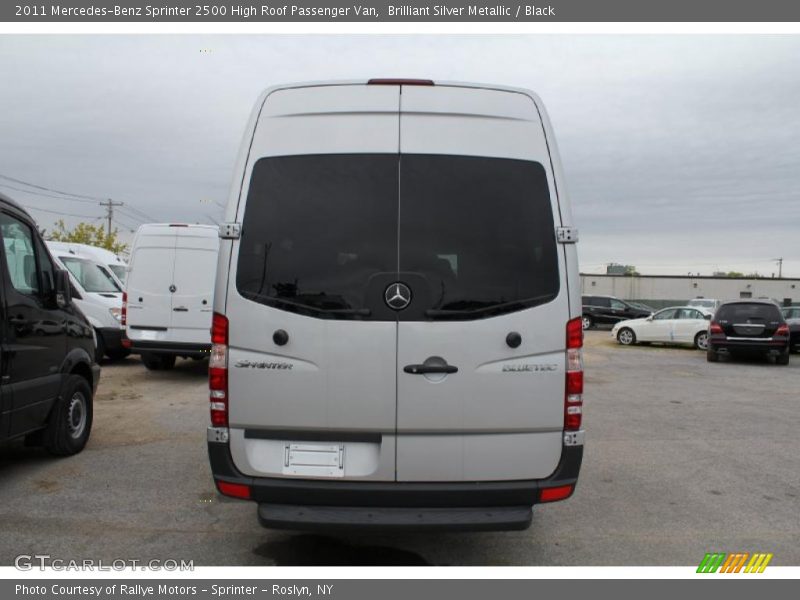 Brilliant Silver Metallic / Black 2011 Mercedes-Benz Sprinter 2500 High Roof Passenger Van