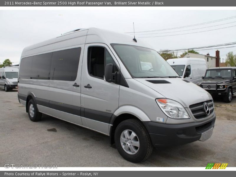  2011 Sprinter 2500 High Roof Passenger Van Brilliant Silver Metallic