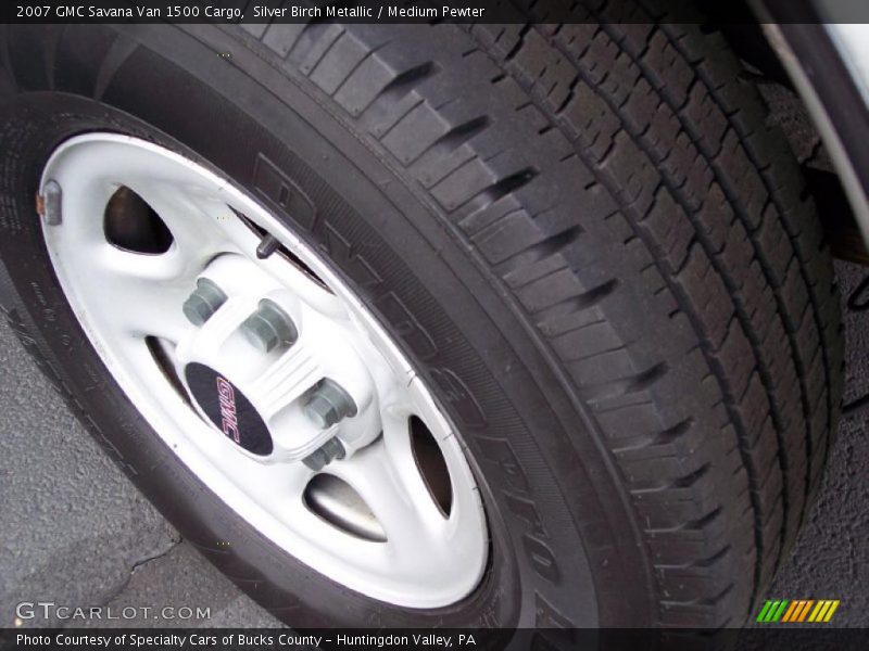 Silver Birch Metallic / Medium Pewter 2007 GMC Savana Van 1500 Cargo