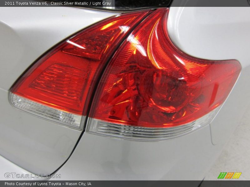 Classic Silver Metallic / Light Gray 2011 Toyota Venza V6