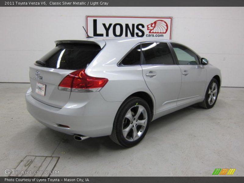 Classic Silver Metallic / Light Gray 2011 Toyota Venza V6