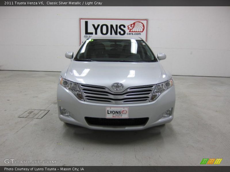 Classic Silver Metallic / Light Gray 2011 Toyota Venza V6