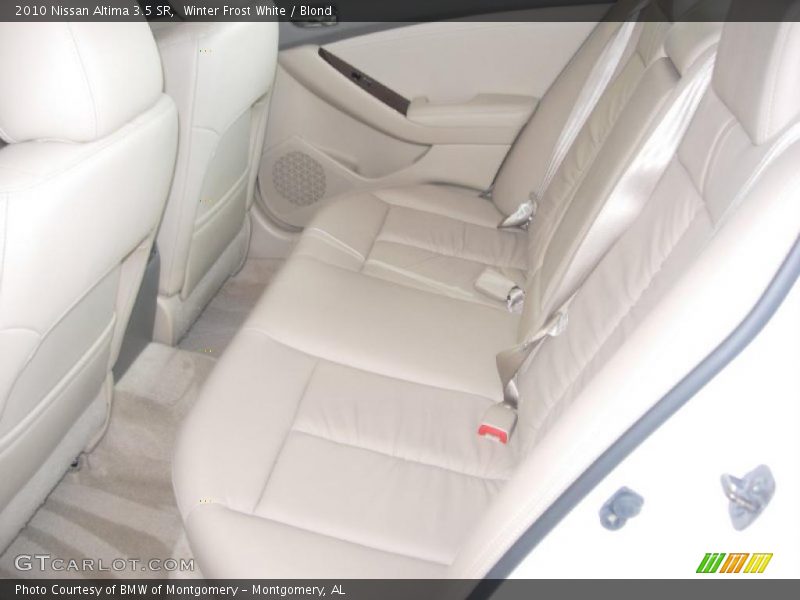 Winter Frost White / Blond 2010 Nissan Altima 3.5 SR