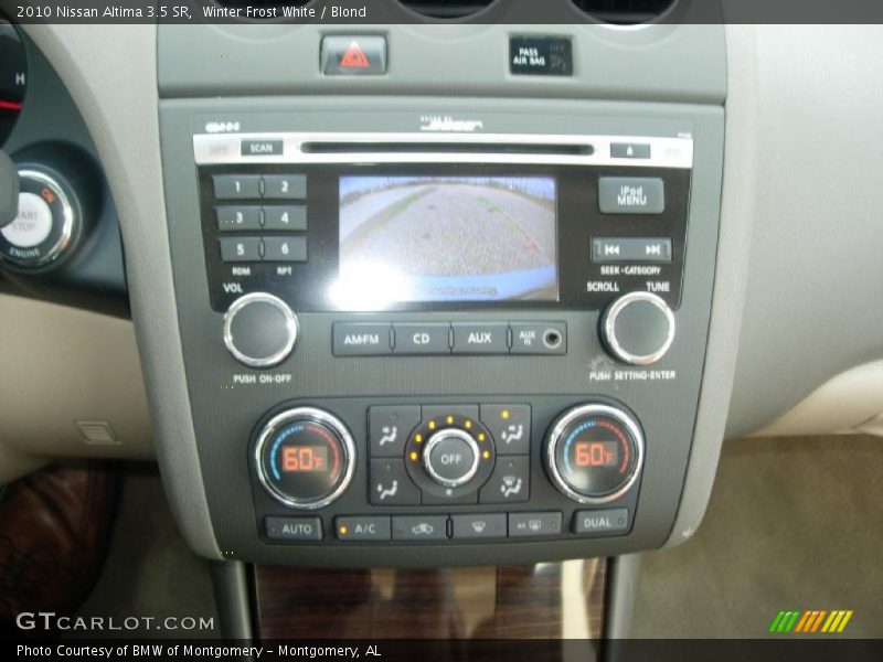 Winter Frost White / Blond 2010 Nissan Altima 3.5 SR