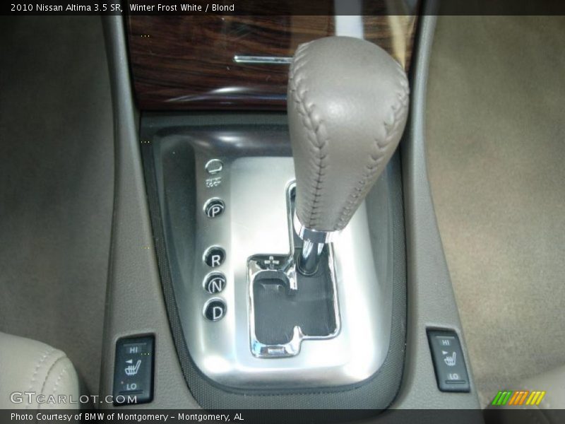 Winter Frost White / Blond 2010 Nissan Altima 3.5 SR
