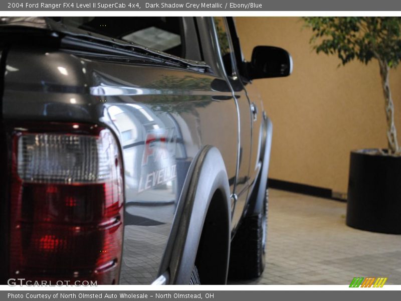 Dark Shadow Grey Metallic / Ebony/Blue 2004 Ford Ranger FX4 Level II SuperCab 4x4