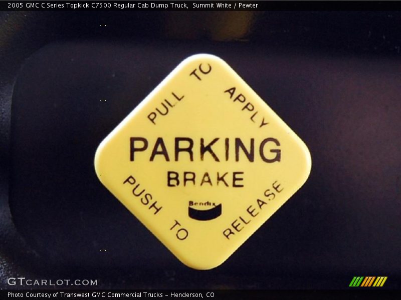 Summit White / Pewter 2005 GMC C Series Topkick C7500 Regular Cab Dump Truck