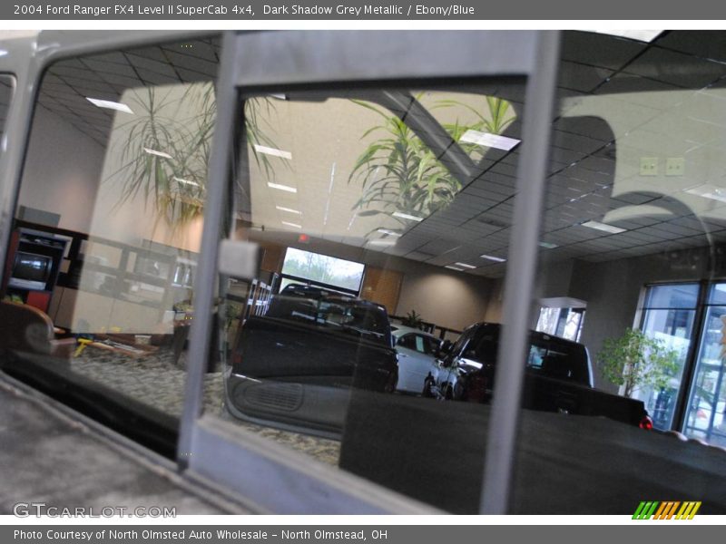 Dark Shadow Grey Metallic / Ebony/Blue 2004 Ford Ranger FX4 Level II SuperCab 4x4