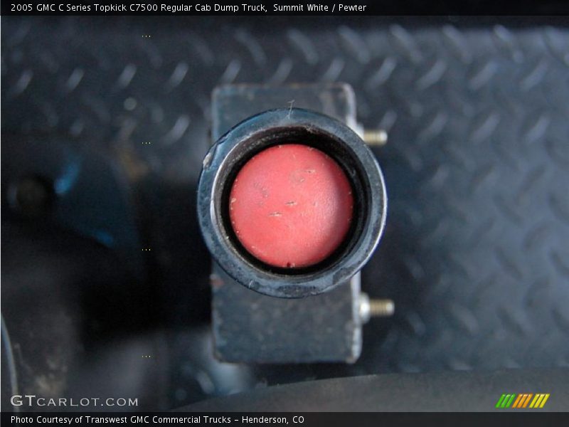 Summit White / Pewter 2005 GMC C Series Topkick C7500 Regular Cab Dump Truck