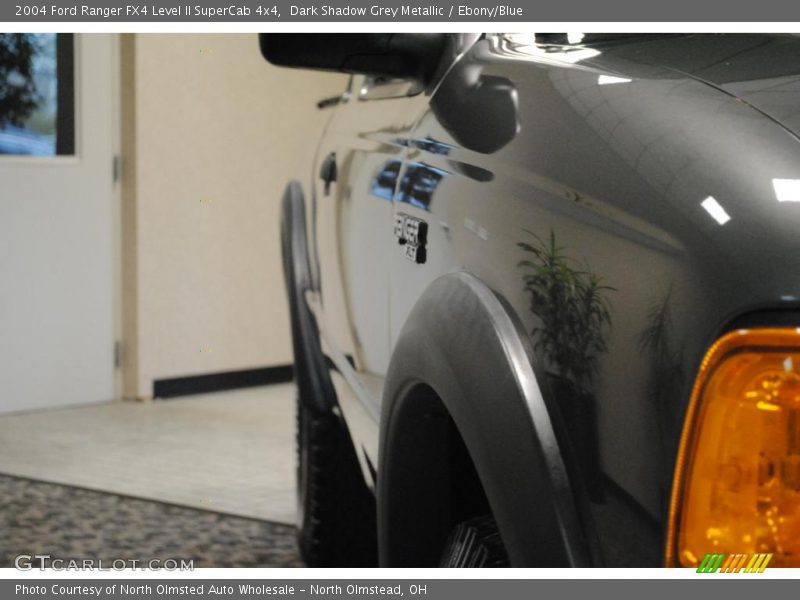 Dark Shadow Grey Metallic / Ebony/Blue 2004 Ford Ranger FX4 Level II SuperCab 4x4
